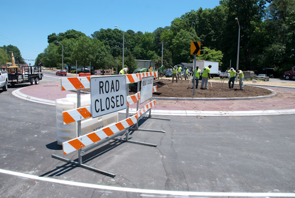 West Chatham Roundabout – First Pictures – CaryCitizen Archive