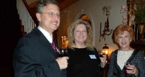 Attendees enjoy the Sister Cities'  2012 Beaujolais event