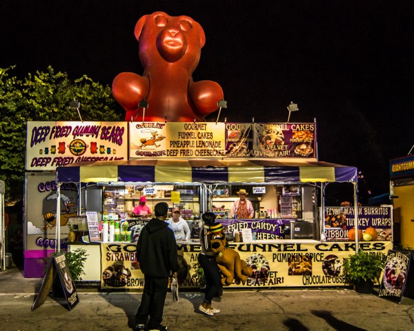 deep fried gummi bears