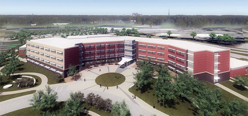 Garner Magnet High School's replacement. Construction is set to start June 2016.