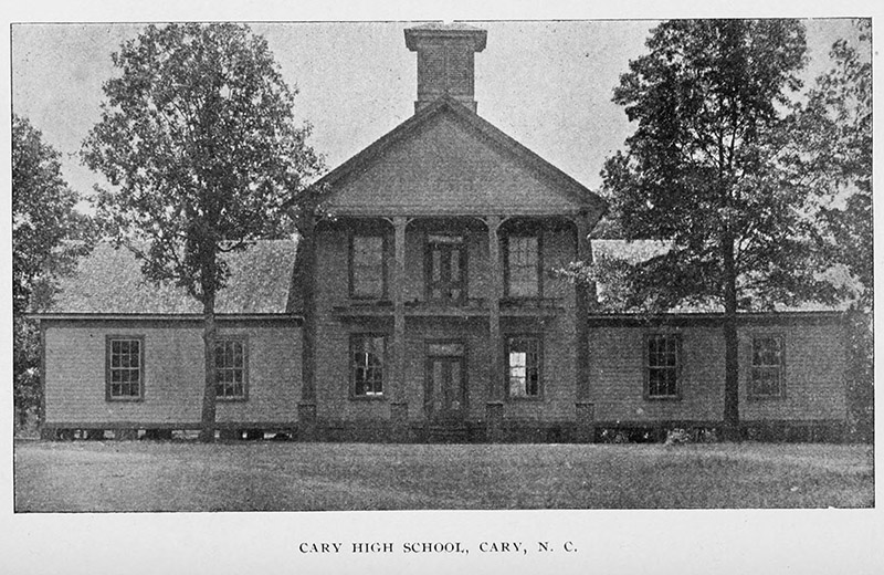 Cary High School, 1896